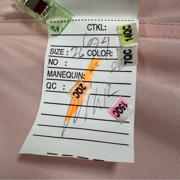 Mori LeeBridesmaid Dress Long Formal Blush US Size 26 Plus Size Strapless - Picture 12 of 14